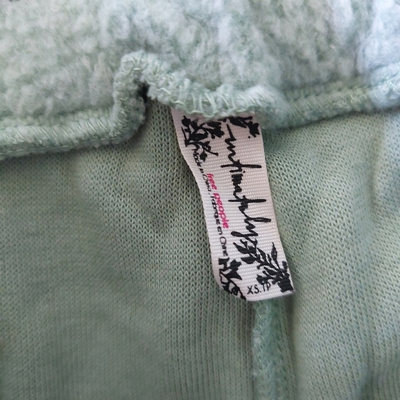 Intimately free people blue Monday fleece joggers bnwt size XS - Picture 2 of 8